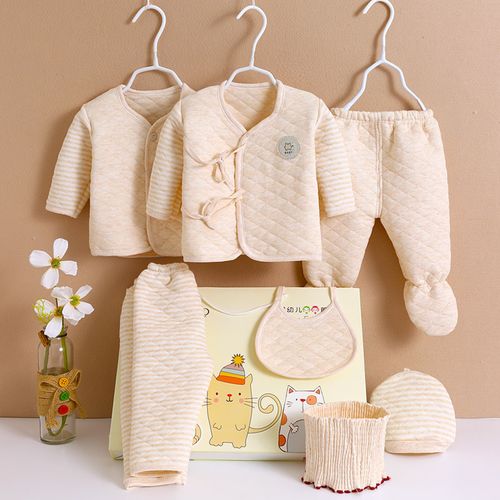 2018禮盒新生兒新款母嬰用品春夏衣服純棉嬰兒狗年初生寶寶四季待